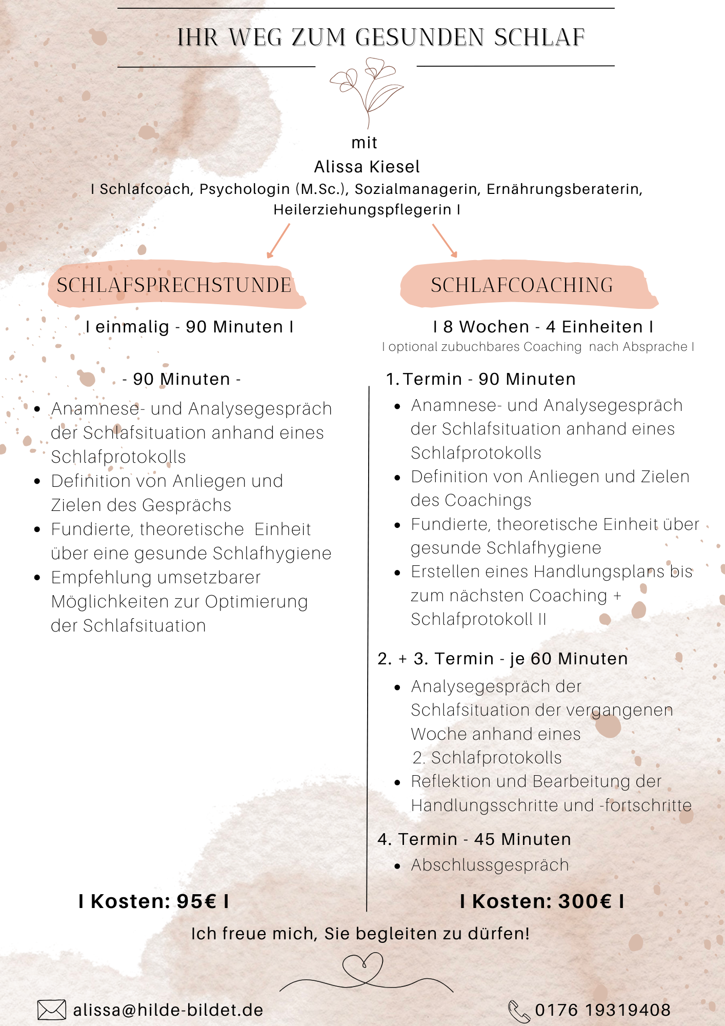 Angebot Schlafcoaching